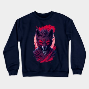 Shinobi Beast - Diseños de animales ninjas Crewneck Sweatshirt